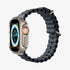 ACS05458 - Apple Watch Ultra (Apple Watch (49mm)) Case Thin Fit in black showing the front